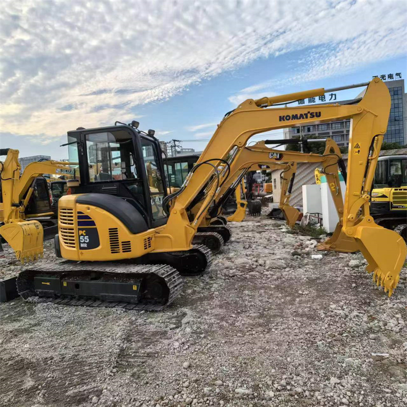 Used Komatsu PC55MR Mini Excavator Digger PC18 20 30 35 50 60 70 78 110 ...