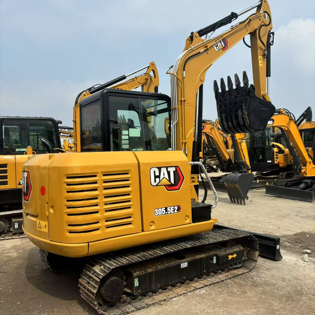 used excavator