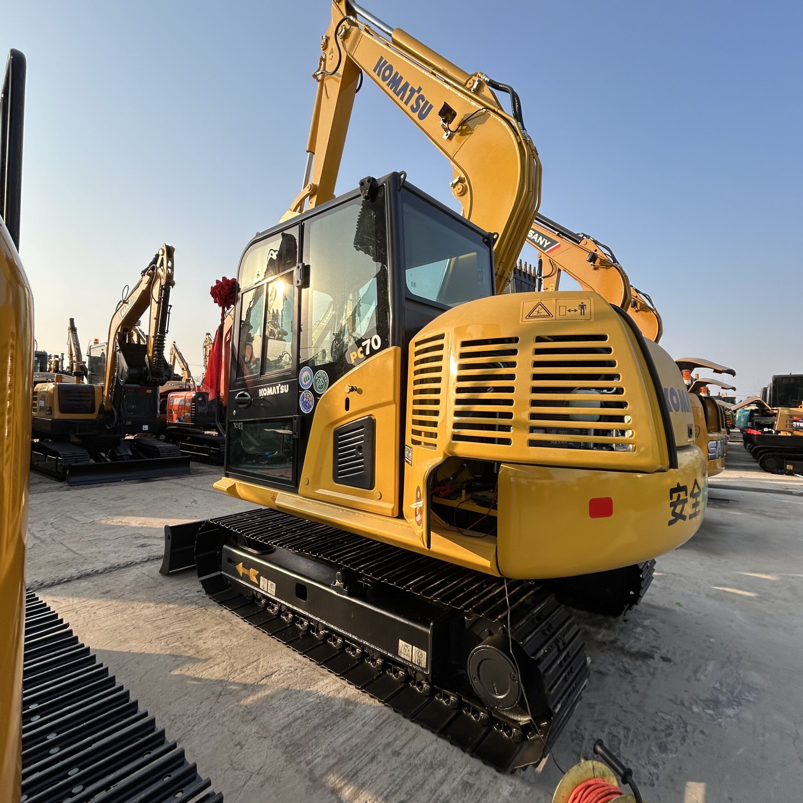 Japan Original Used Small Excavator Used 7ton Komatsu PC70 Excavator ...