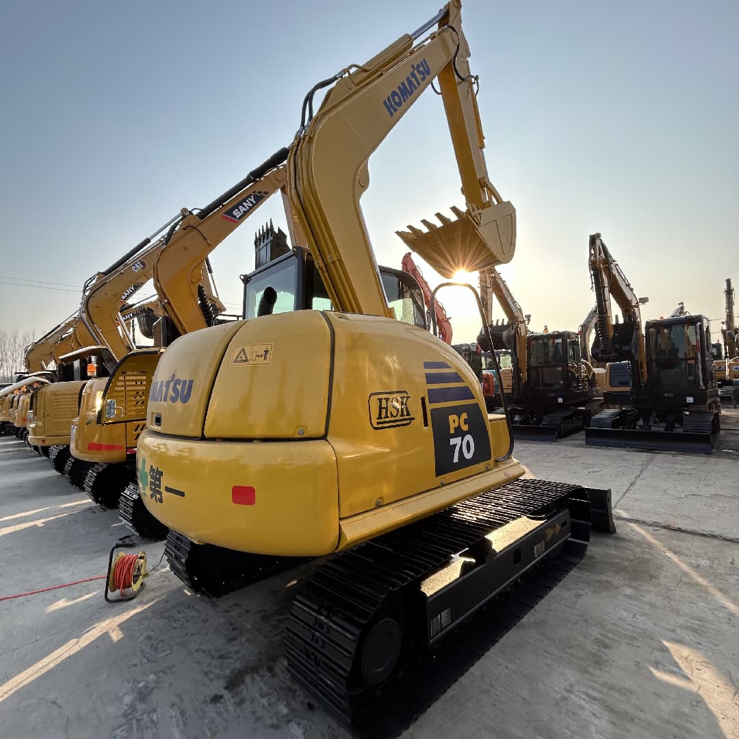 Japan Original Used Small Excavator Used 7ton Komatsu PC70 Excavator ...